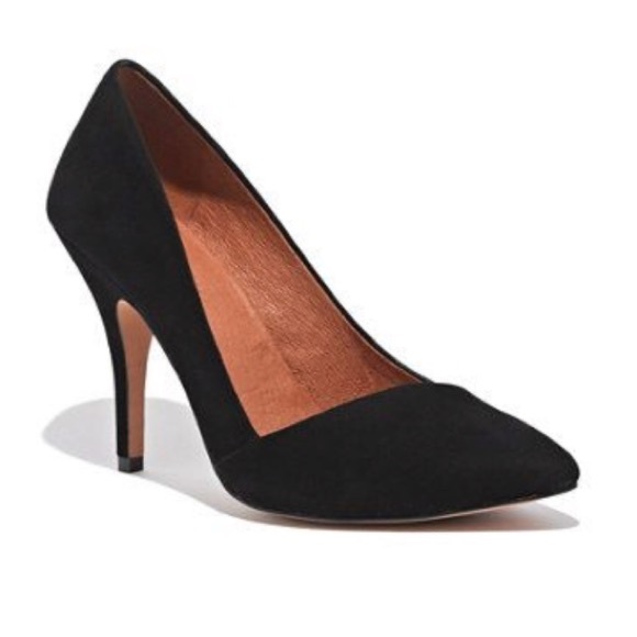 Madewell Shoes - Madewell Mira Black Suede Pump 8
